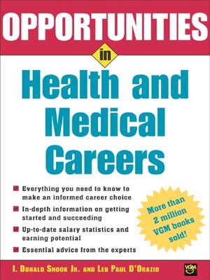 cover image of Opportunities in Health and Medical Careers